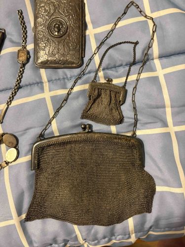 Antique Metal Mesh Purse