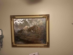 Thomas Kinkade Framed Landscape Print