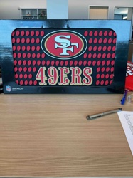 San Francisco 49ers NFL Team Bar Mat
