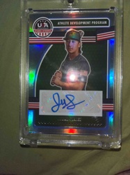 USA Baseball Stars & Stripes Athlete Development Program Autographed Trading Card