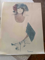 Rosemond Portrait of a Woman with Hat