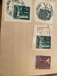 Collection of German and Danzig Postage Stamps