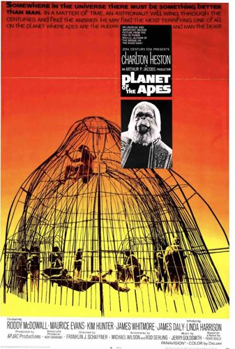 Planet of the Apes (1968) Original US One-Sheet Movie Poster