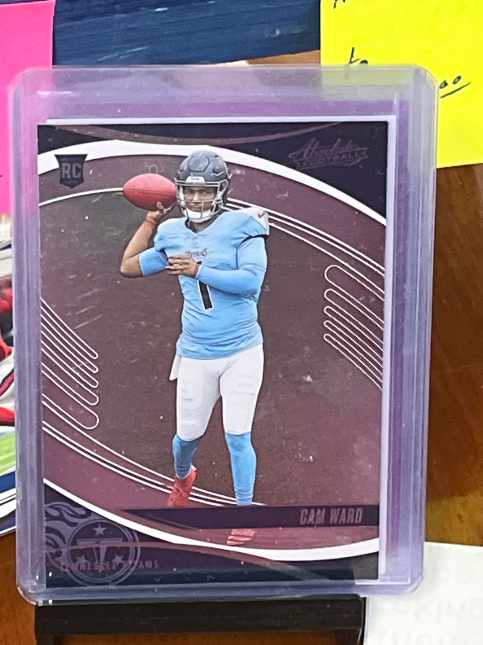 2024 Panini Absolute Football Cam Ward Rookie Card