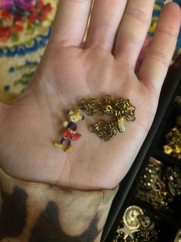Minnie Mouse Charm on Chain