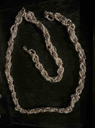 Multi-Strand Rope Chain Necklace