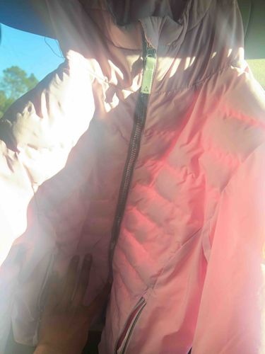 Children's Pink Quilted Puffer Jacket