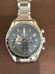 Omega Speedmaster Chronograph with Open Heart Subdial