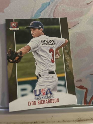 Lyon Richardson Panini USA Baseball 15U Trading Card