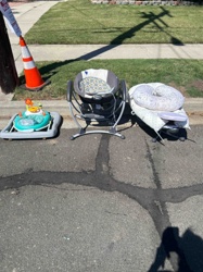 Assorted Baby Gear (Walker, Swing, Sleeper)