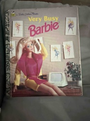Very Busy Barbie Little Golden Book