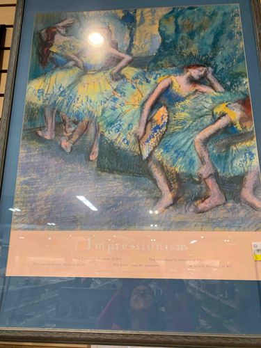 Edgar Degas' "Dancers" (Impressionism print)