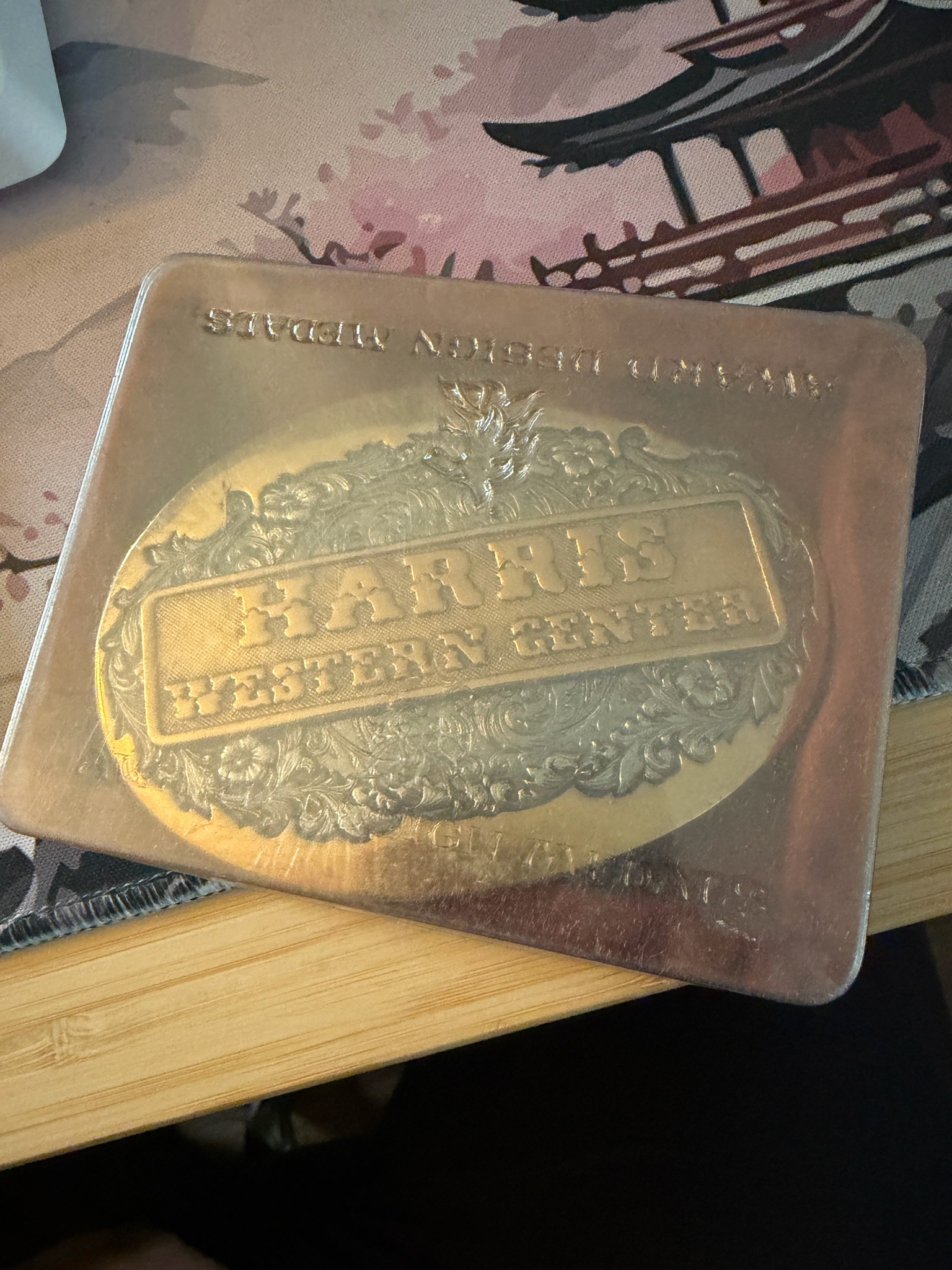 Submitted photo of Brass belt buckle (not authenticated)