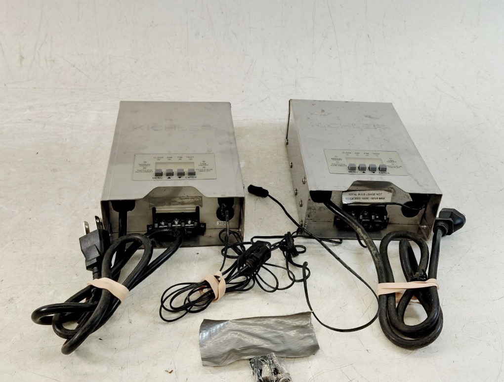 Submitted photo of Kichler 200W Multi-Tap Landscape Lighting Transformer Model 12217 Set (not authenticated)