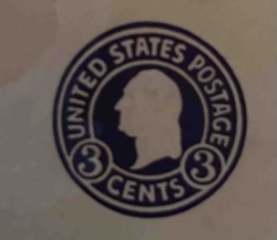 United States 3 Cents Postage Stamp (George Washington)