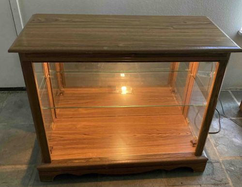 Lighted Curio Display Cabinet