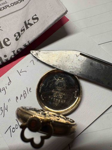 Open-faced Pocket Watch (Supreme G/P Case)