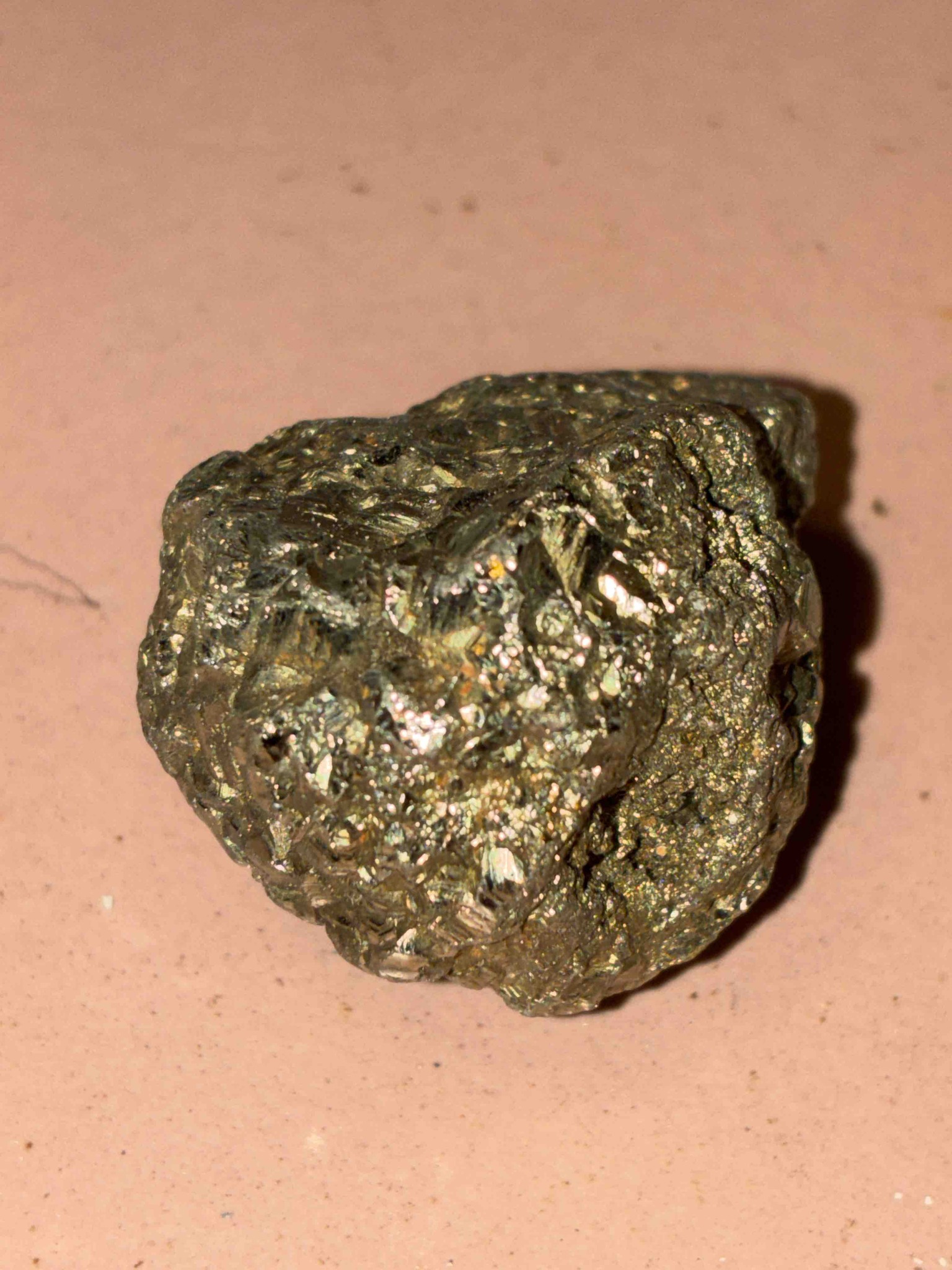 Natural Iron Pyrite Specimen