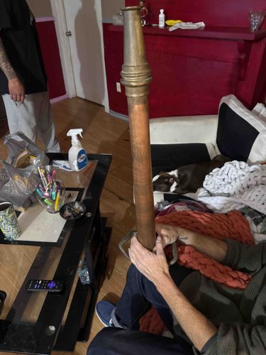 Vintage Brass and Copper Fire Hose Nozzle