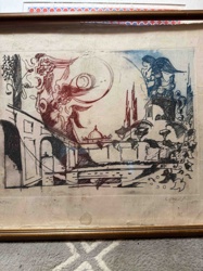 Signed Limited Edition Etching Print