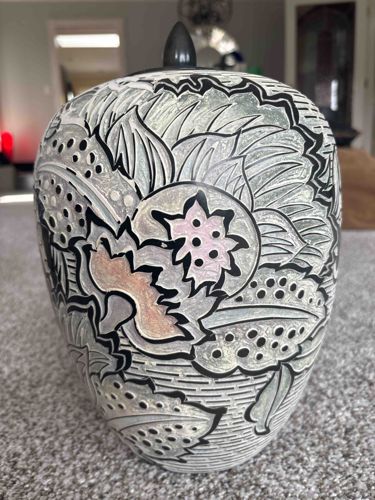 Decorative Lidded Jar