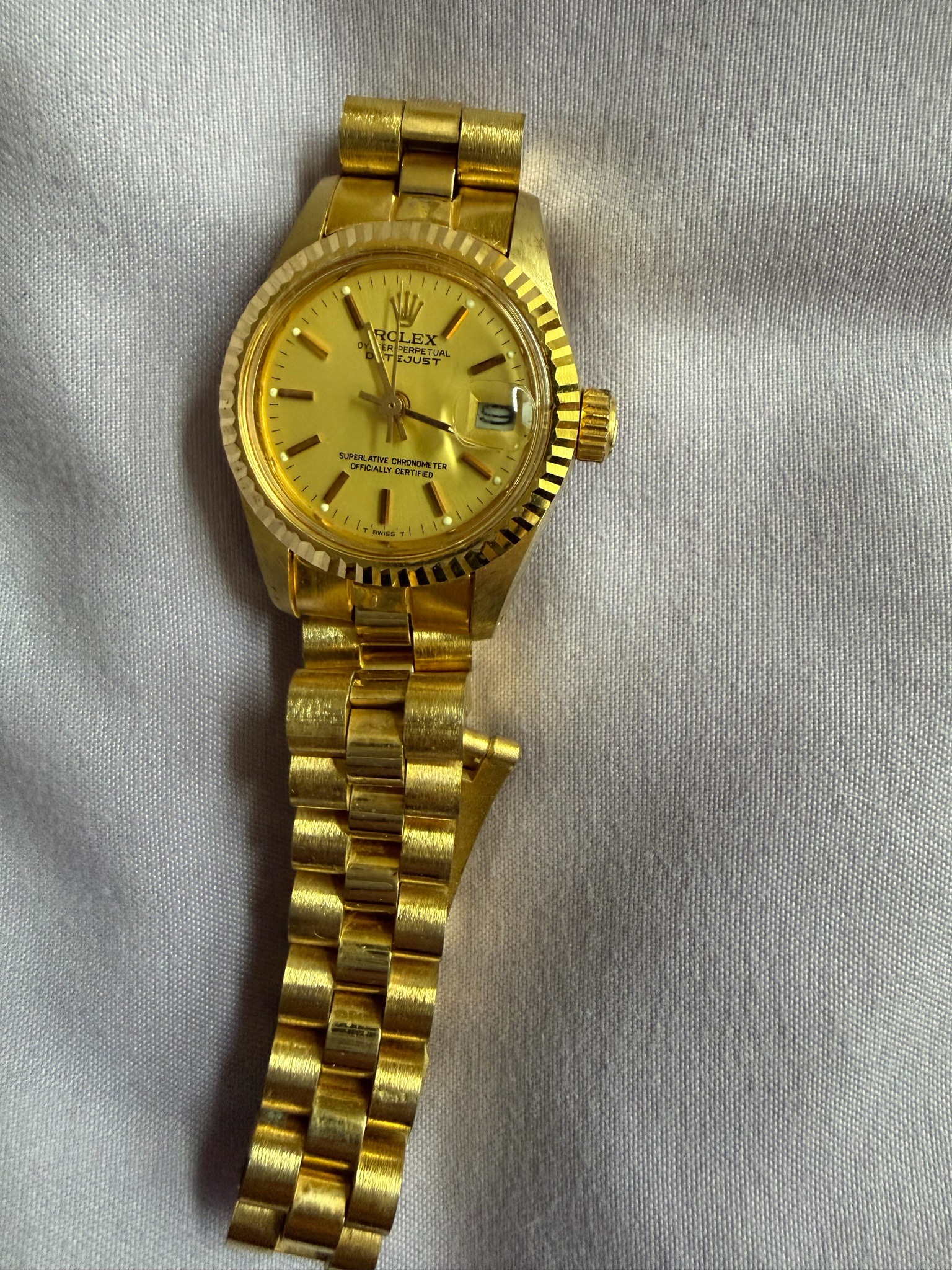 Submitted photo of Rolex DateJust (not authenticated)