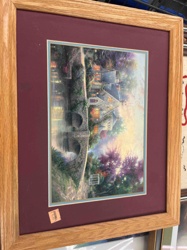 Framed 'Painter of Light' Style Art Print