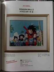 Dragon Ball Z Original/Reproduction Cel Artwork with Background
