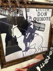 Framed 'Lyceum Don Quixote' Poster