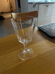 Cut Crystal Water/Wine Glass