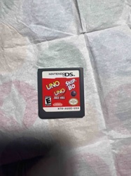 UNO, UNO FREE FALL, SKIP-BO Nintendo DS Game Cartridge
