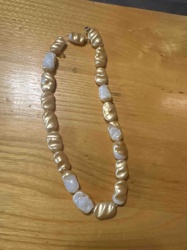 Two-Tone Beaded Necklace