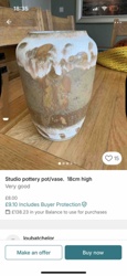 Studio Pottery Pot/Vase