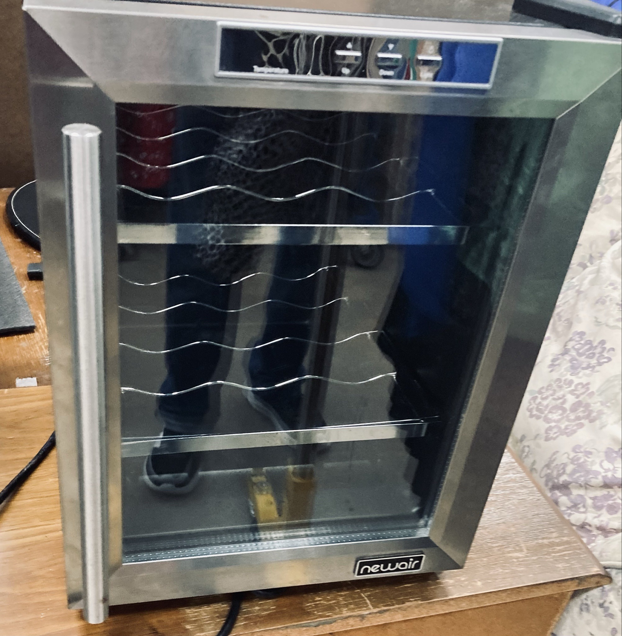 Submitted photo of NewAir Compact Wine Cooler (not authenticated)