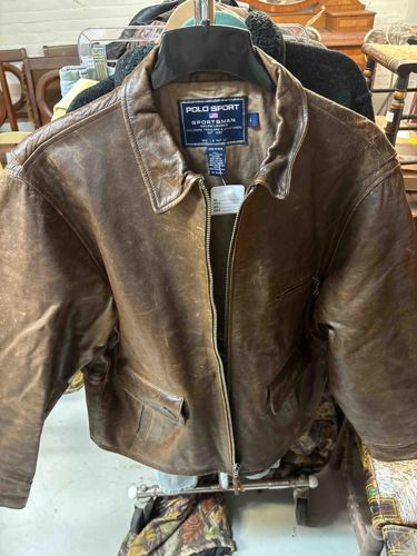 Polo Sport Sportsman Leather Jacket