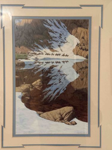 Two Indian Horses by Bev Doolittle