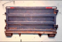 Trompe L'oeil Painting of a Truck Tailgate