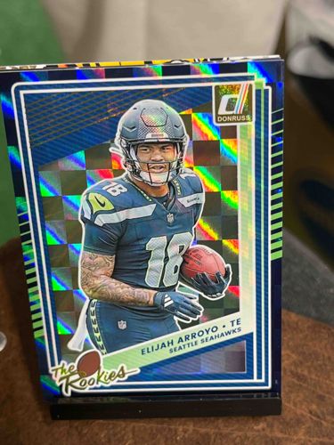 Donruss 'The Rookies' Elijah Arroyo Seattle Seahawks Trading Card