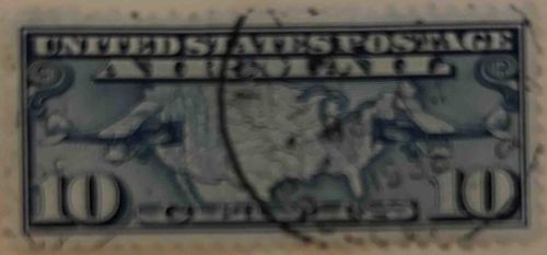 United States 10 Cents Parcel Post Official Stamp, Type PR85