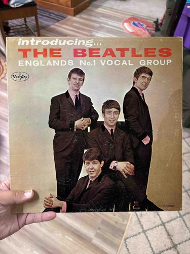 Introducing... The Beatles, Vee-Jay LP 1062 (First Version, Column Back)