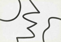 Abstract Minimalist Line Art Print