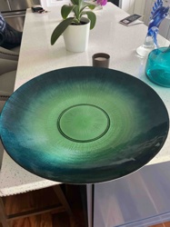 Decorative Glass Plate