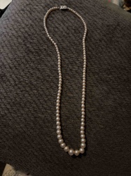 Antique Graduated Pearl Necklace
