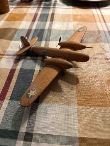 Bell XBM-1 (Bell XFM-1 Airacuda) Wooden Model Airplane