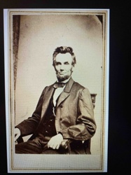 Abraham Lincoln: Anthony/Brady Carte-de-Visite (O-84)