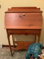 Pine Secretary Desk