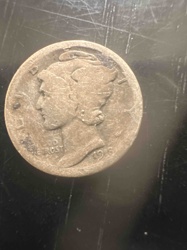 1918 Mercury Dime (Obverse)