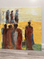 Abstract Figurative Painting (Untitled)