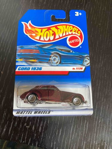 Hot Wheels Cord 1936 Die-Cast Model Car (No. 1126)