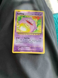 Pokemon Basic Koffing Trading Card